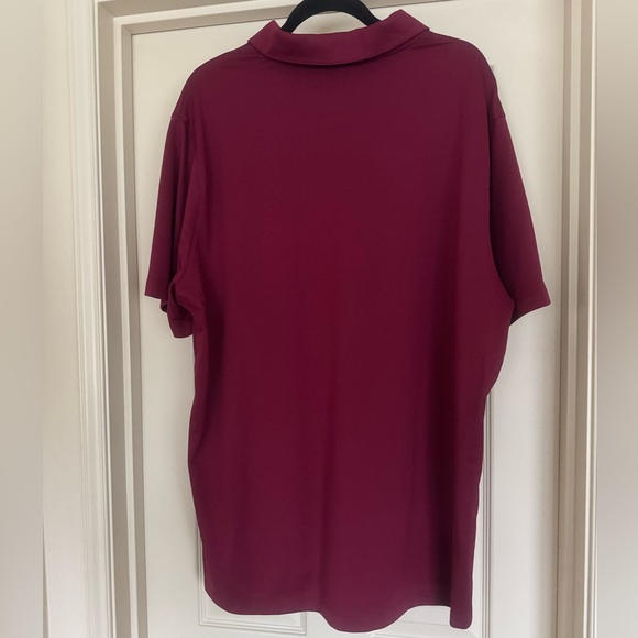 Nike Men's Maroon Polo Shirt - Picture 2 of 3